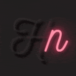 Yaratıcı neon CSS yazı tipleri
