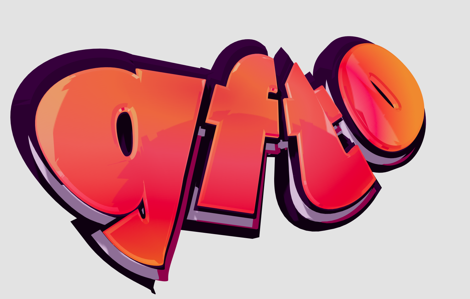 Oyun grafiti stilinde güzel bir yazı yap